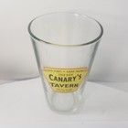 Canary s Tavern Beer Glass Vintage Barware Advertising Gift Idea