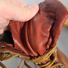Vintage Red Wing Boots Mens 9 5 Brown Leather 404 Moc Toe Super Sole Workwear
