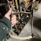 Silver Vintage Spade Bit