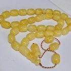       natural Baltic Amber Islamic Prayer 33 Beads Misbaha Tasbih Rosary 80g      
