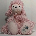 Russ Shining Stars Pink Poodle Plush Toy Stuffed Animal Puppy Dog Bow