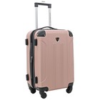 Rose Gold - Travelers Club 20  Hard-side Spinner Rolling Carry-on Travel Luggage