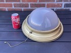 Restored Antique Vtg Art Deco Nautical Flush Mount Glass Ceiling Light 20s 30 40