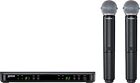 Microphone Shure Blx288 b58 Wireless System Dual Channel Handheld 2x Beta58a