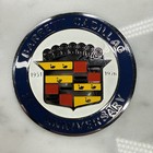 Vintage Barrett Cadillac 25th Annvers Salesman Desk Paperweight - Marble - Italy