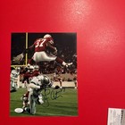 Larry Centers Signed Autographed Auto 8x10 Photo Arizona Cardinals Jsa Coa Nfl