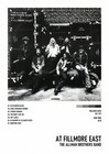 At Fillmore East - The Allman Brothers Band Album Poster Custom Canvas Poster