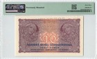 Czechoslovakia 10 Korun 1927  P-20s Specimen  Pmg 63 Ch Unc  prev Mounted  Rare 