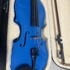 Classic Mendini Violin By Cecilio Model Mv-blue With Case   Bow 