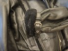 rare vintage Harley Davidson Black Leather  Sherpa Liner Biker Jacket Women M