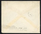 Ottoman 1893 Cover Smyrna - Fresno Usa Spartali Bros Sg141 10 Para Grey Green X4