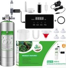 Upgraded 2l 5l Aquarium Co2 Generator System With Timer-enabled Motor Valve     