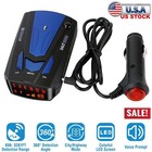 360   car 16 Band V7 Gps Speed Anti-police Radar Detector Voice Alert Laser Led