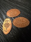 Rare Comerica Park 2005 All-star Fanfest Elongated Uc Copper Pennies Set Of 3