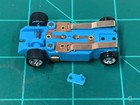 New Light Blue Dash Mondo Ho Slot Car Tjet Chassis Runs On Tyco   Afx Track Fray