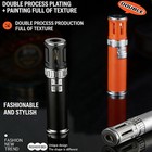 2pack Refillable Butane Torch Lighter Adjustable Cigar Gas Lighter Flame Lighter