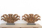Spiritual Guardians  Pair Of Antique Burmese Buddha Figures