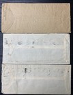 Lot Of 3 South Africa Air Mail Covers To The United States Nice Stamp Combos
