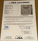 Framed Real Madrid Autographed Team Jersey  jsa -free Shipping