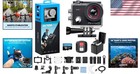 Ek7000 Pro 4k Action Camera Bundle 64gb Accessory Kit