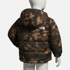 The North Face Toddler Baby Brown Chimbo Reversible Hooded Puffer Jacket 18-24m
