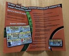 New Jersey Special Graphic License Plate Commemorative Brochure Limited Issue