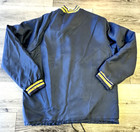 Vintage The Pacesetter Jacket Size Medium Blue Varsity Products Nylon Flaws