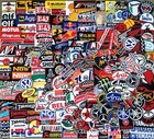 Racing Sport Motor Wholesale Random Lot Embroidered Sew Iron On Patch Set