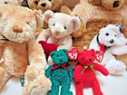 Vintage Lot Of 8 Russ Berrie Home Buddies Beanbag Sears Ty Plush Toys