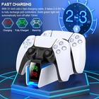 For Sony Ps5 pro slim Controller Charging Dock Station Dual Fast Charger Stand