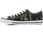 New Womens Shoes Low Top Canvas Suede Sneakers Casual Lace Up Slip-on Classic