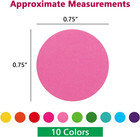 1120 Pack Dot Stickers Small Circle Stickers 3 4 Inch  Round Color Coding Sticke