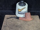 James Upshall Rusticated Cup   Saucer  charatan Shape  English Tobacco Pipe