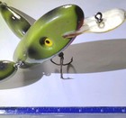 10 Inch  Rare - Old Vintage Antique Musky Ozark Wooden Fishing Lure - Read 
