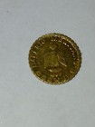 1865 Imperio Mexicano Maximiliano I De Mexico Wedding Token Small Gold Coin