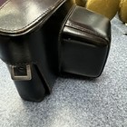Vintage Leitz Wetzlar Black Leather Hard Camera Case For Leica