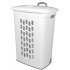 Sterilite Ultra    Wheeled Hamper Plastic  White free Shipping 