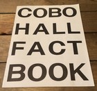 Cobo Hall Detroit - Auto Show Book Opening Program W  Schematics Rare History