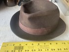 Borsalino Vintage Brown Fedora Hat