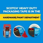 Scotch Heavy Duty Packaging Tape  Clear  1 88 In  X 25 6 Yd  1 Total