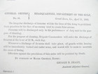 Civil War Louisiana Grand Ecore Red River Campaign  Order 1864