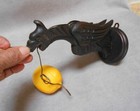 Vintage French Wood Griffin Dragon Pediment Ornament