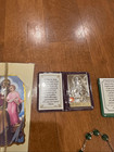 Vintage Catholic Religious Lot Crosses Medals Necklaces St Jude Relic Cards Devo