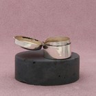 Sterling Silver Mexico Vintage Smooth Engravable Pill Box