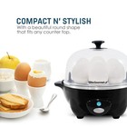 Egc-007b  Rapid Egg Cooker  7 Easy-to-peel  Hard  Medium  Soft Boiled Eggs  P   