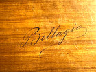 Bellagio Rare Bookend Cypress Wood Circa 1880-1900