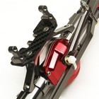 Cnc Aluminum Front   Rear Axle Set For 1 10 Scx10 Rc Crawler Axial Heavy Duty   