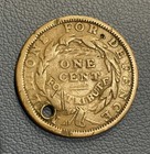 1837 Hard Times Token -    millions For Defence Not One Cent For Tribute   