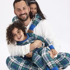 Honestbaby Family Matching Organic Cotton Holiday Pajamas - Gordon Plaid  All Si