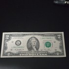 2013 Us  2 Federal Reserve Note Banknote - Two Dollars Star Serial L04179635 